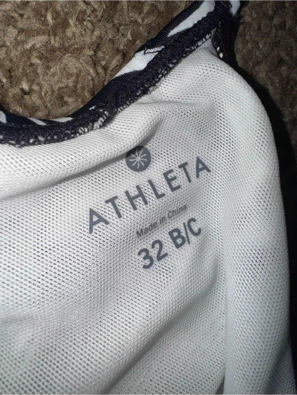 Athleta Palms Kaimana Tankini Top